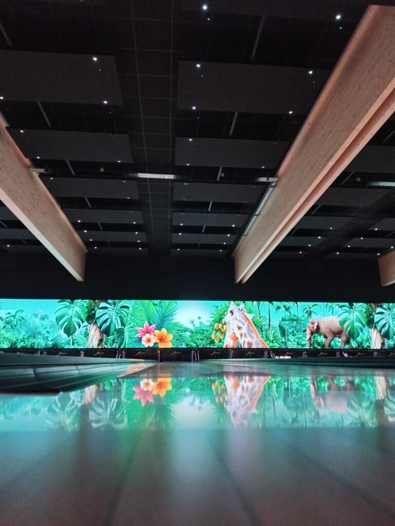 bowling strasbourg platrerie cloison bafle phonique piste